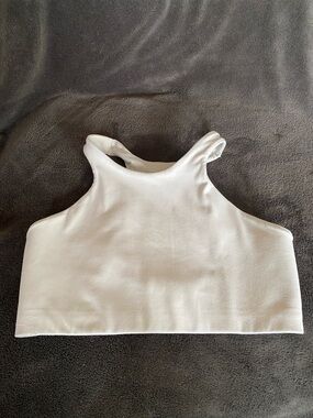 Nike White Dri-FIT Athletic Top